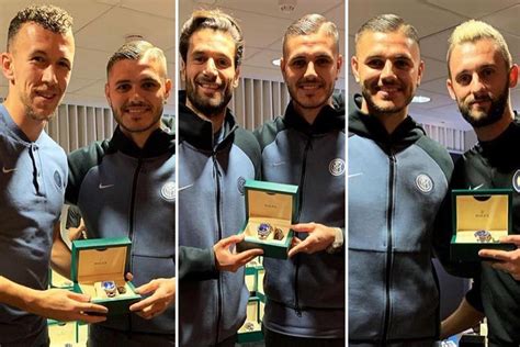 regalo icardi rolex|I regali più assurdi: prosciutto di Mou, gli iPhone griffati e i Rolex.